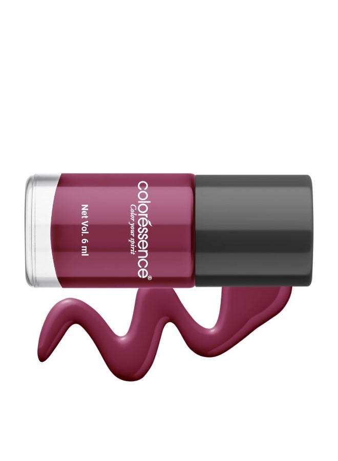 Coloressence Cute Coats Long Lasting Nail Paint | Chip Resistant | Quick Dry | One Swipe Application | 6Ml, shimmery, glossy finish - Image 2